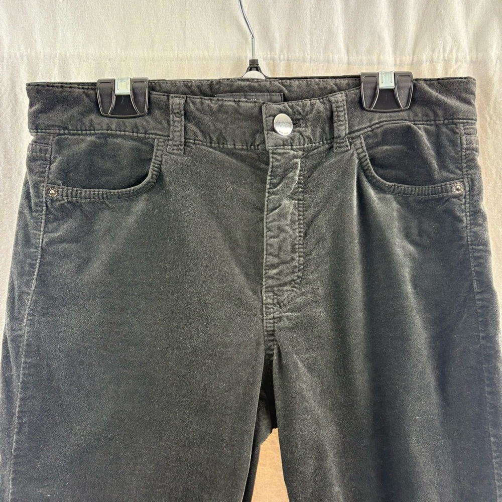 Marc Cain Charcoal Velvet Trousers - Picture 5 of 11